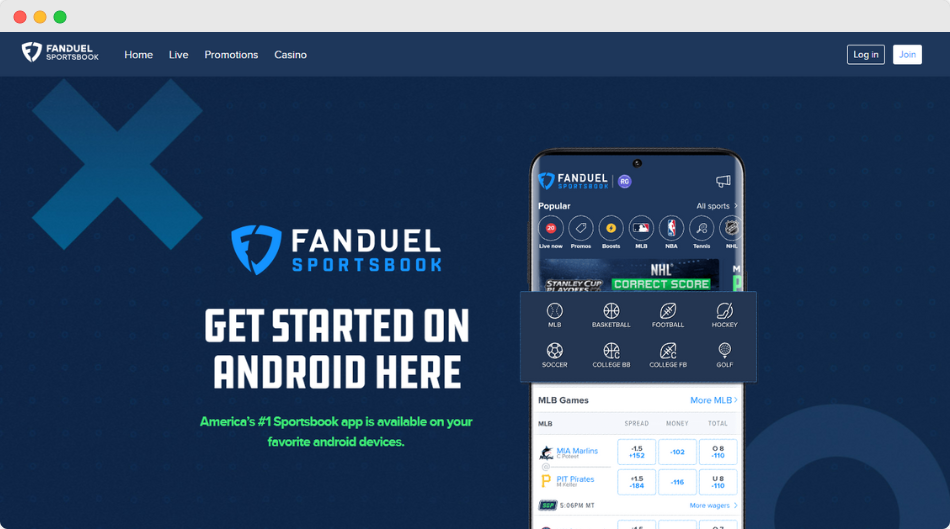 FanDuel Ohio Android